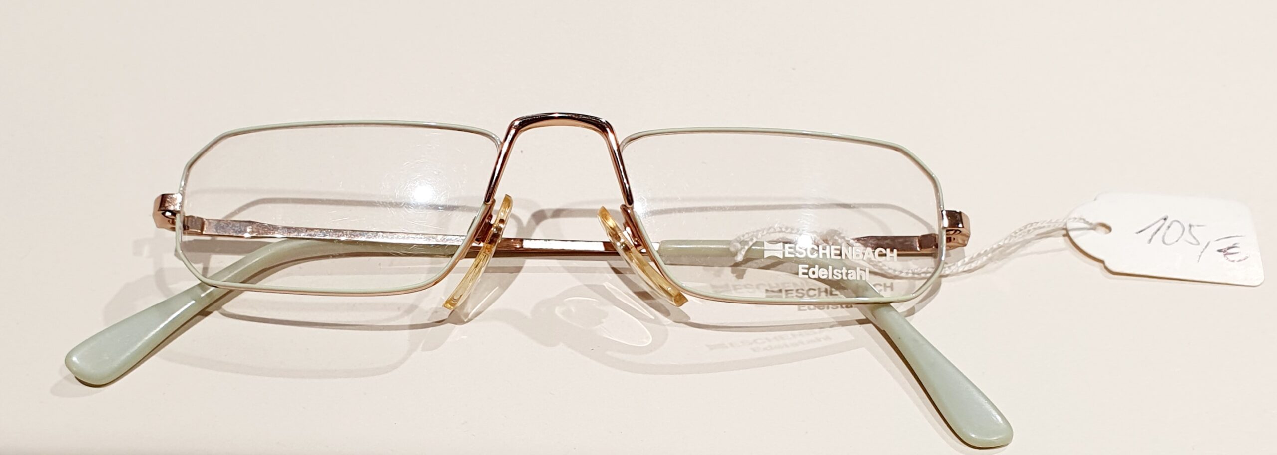 20251118_122712 Eschenbach Halbbrille, lindgrün gold, 8 80er